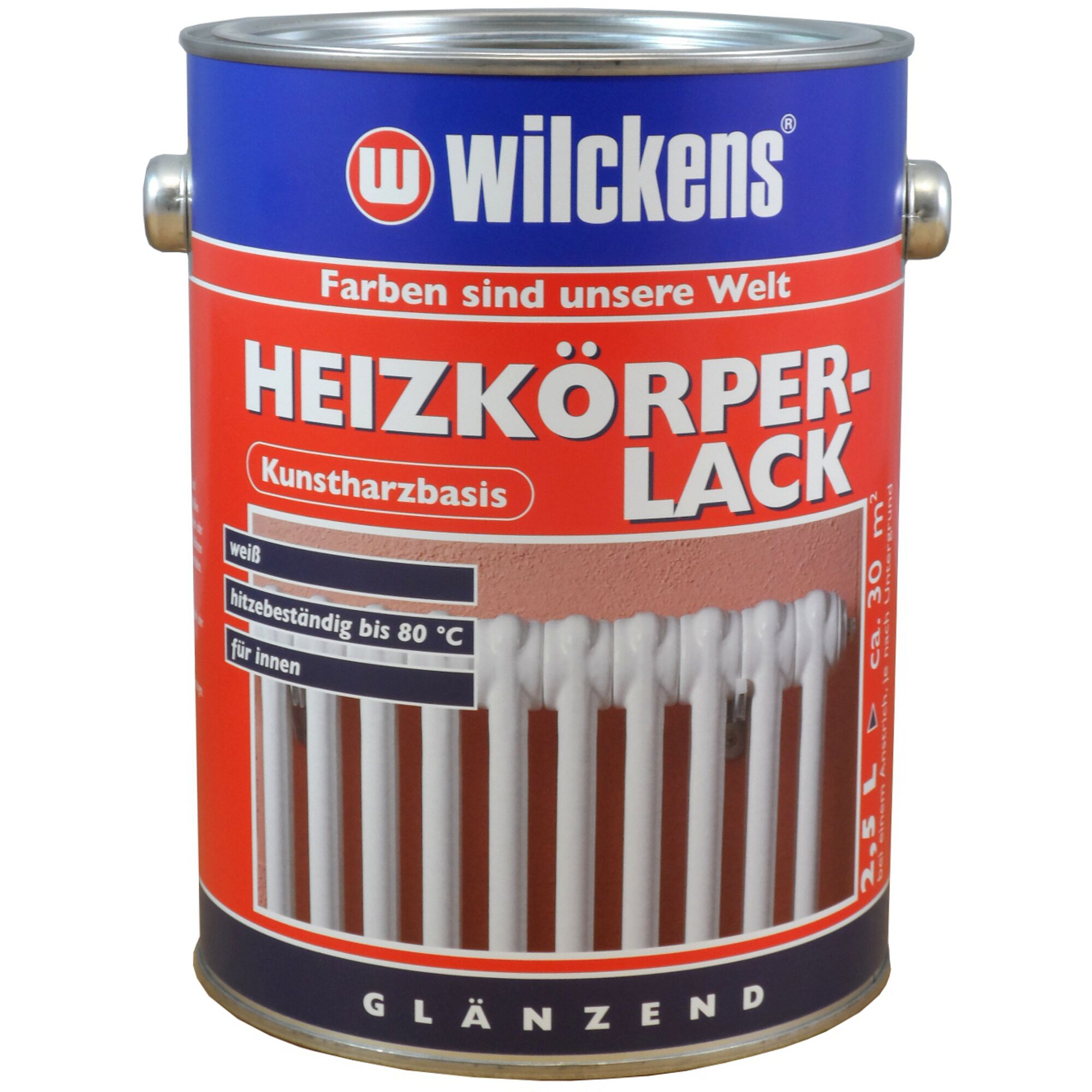 Wilckens Heizkörperlack weiß glänzend