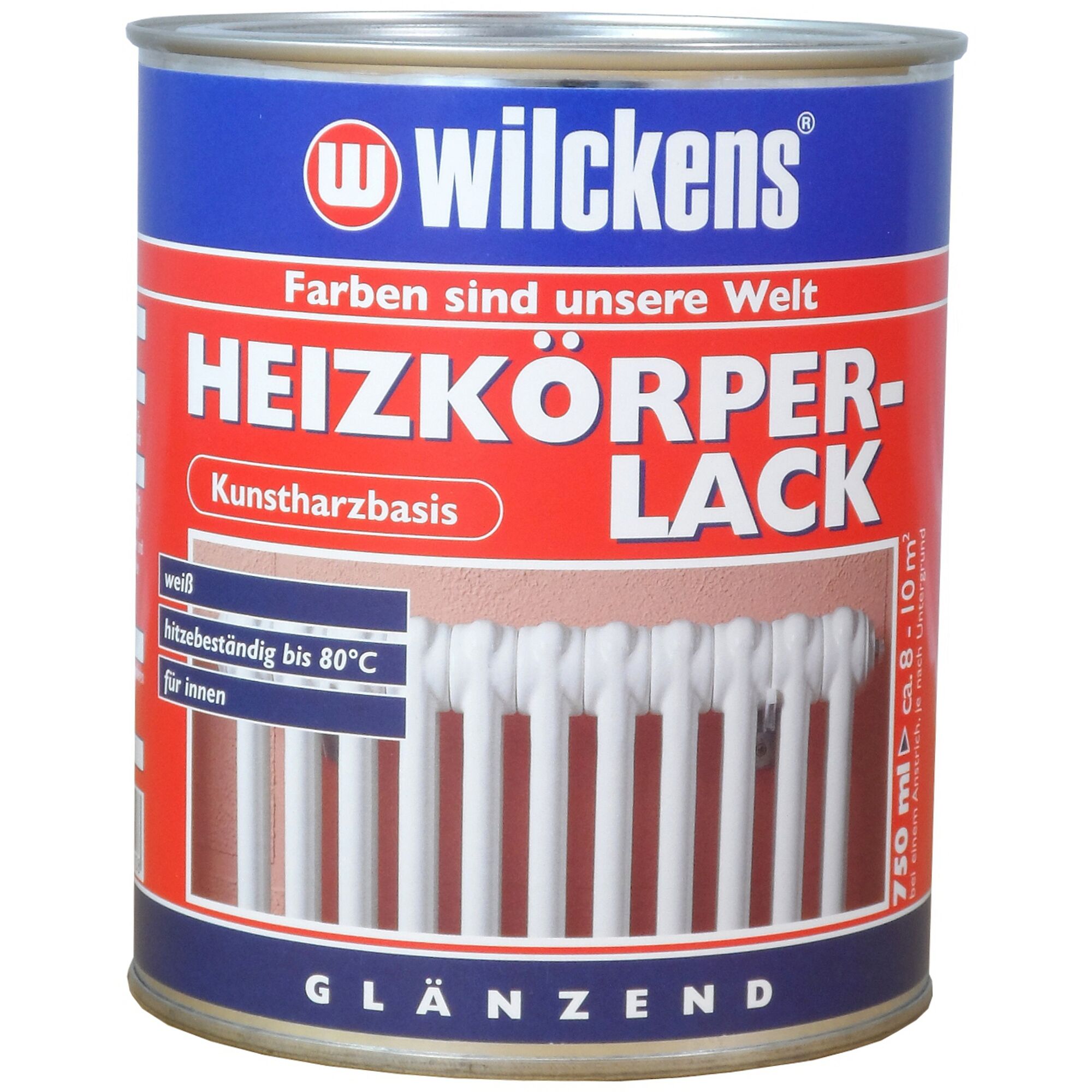 Wilckens Heizkörperlack weiß glänzend