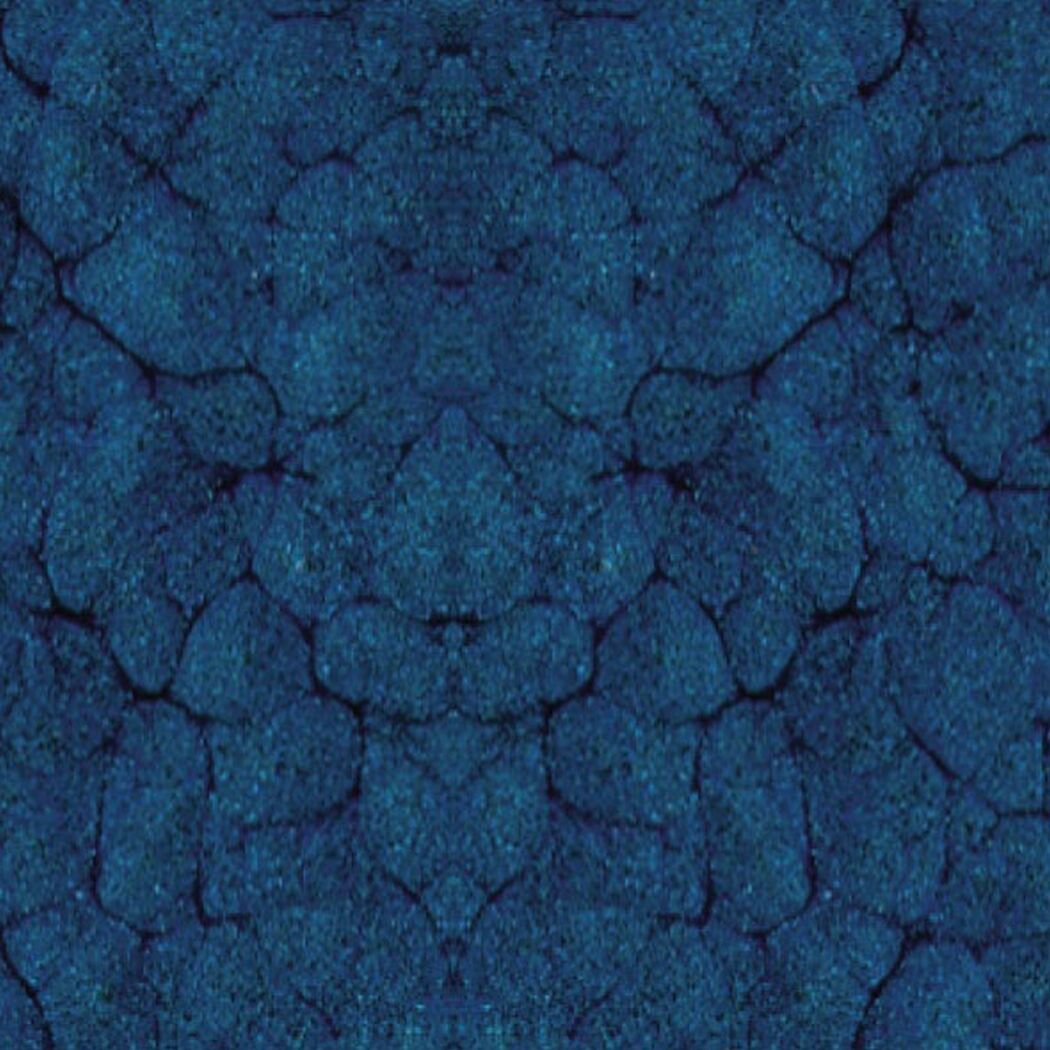 Blaue Hammerschlag-Oberfläche