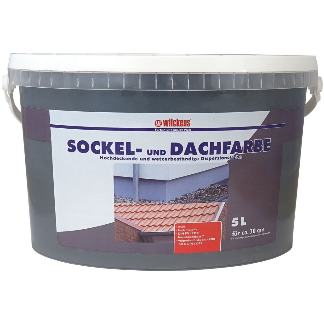 5 l Eimer Sockel- und Dachfarbe von Wilckens