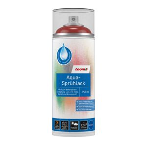 Aqua-Sprühlack feuerrot glänzend 350 ml