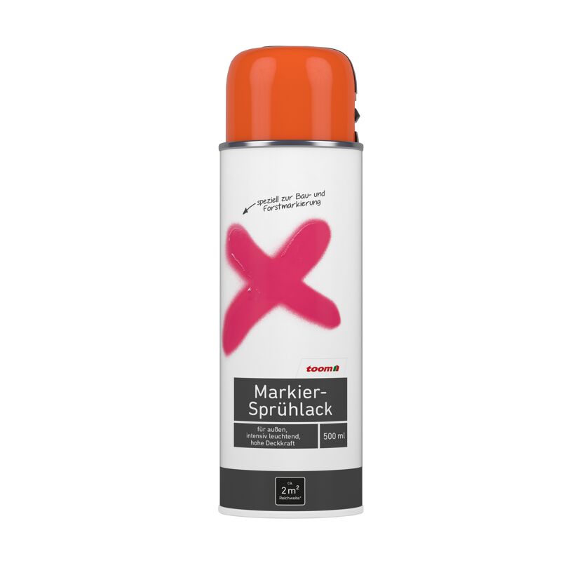 Markier-Sprühlack rot 500 ml