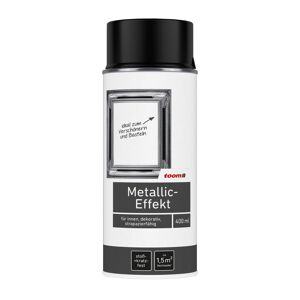 Metallic-Effekt-Sprühlack schwarz 400 ml