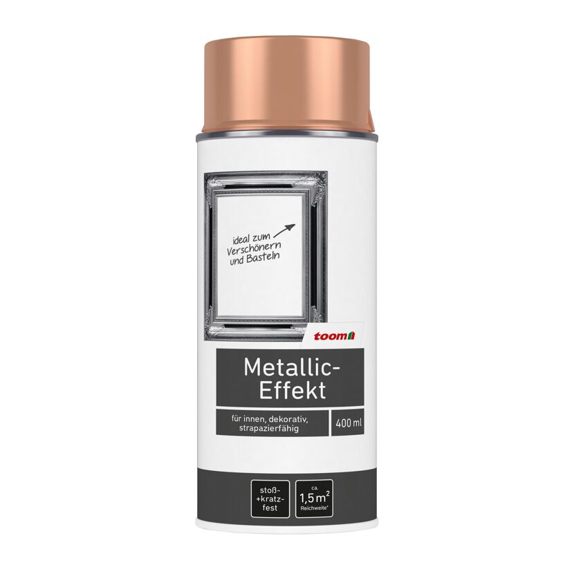 Kupferfarbener Metallic-Effektlack Sprühdose