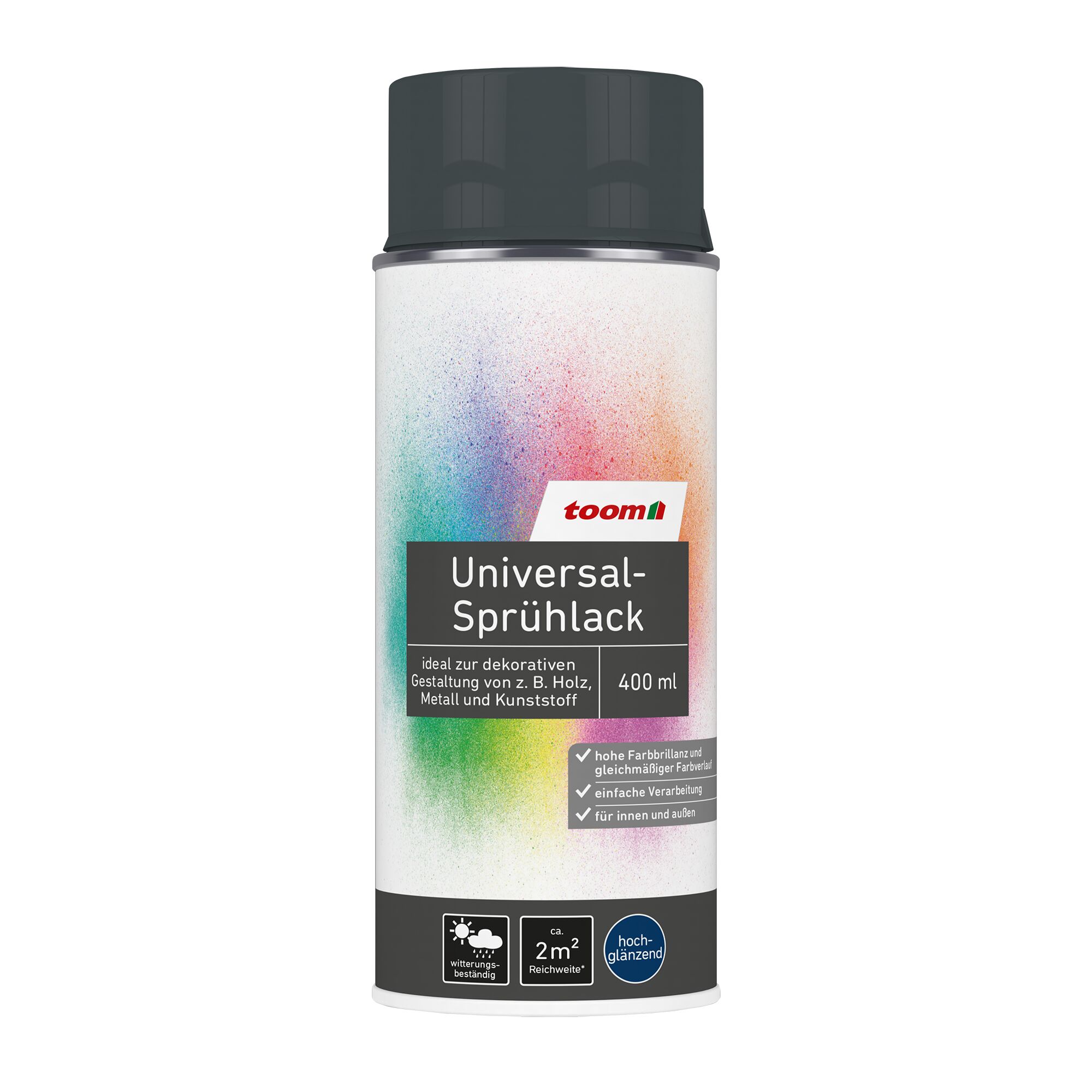 toom Universal-Sprühlack 400 ml hochglänzend
