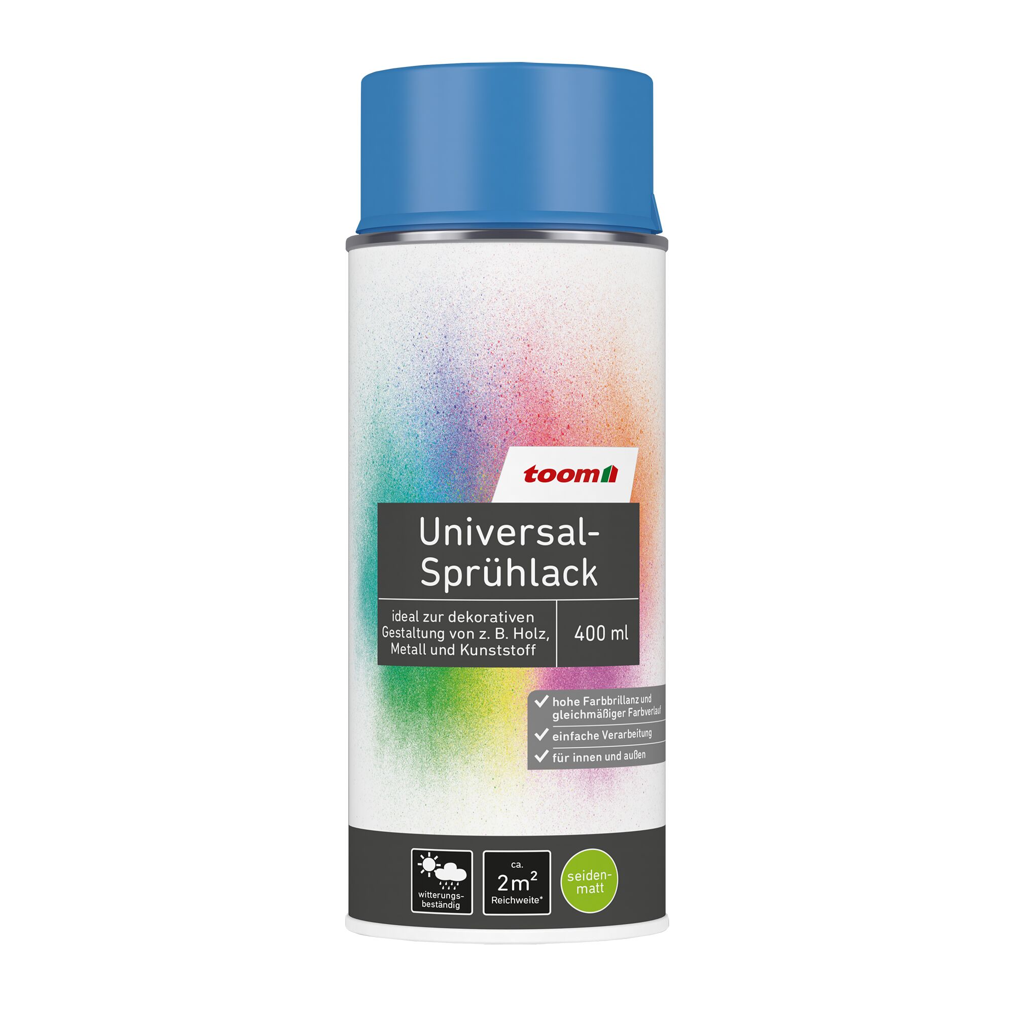 toom Universal-Sprühlack, 400 ml, seidenmatt