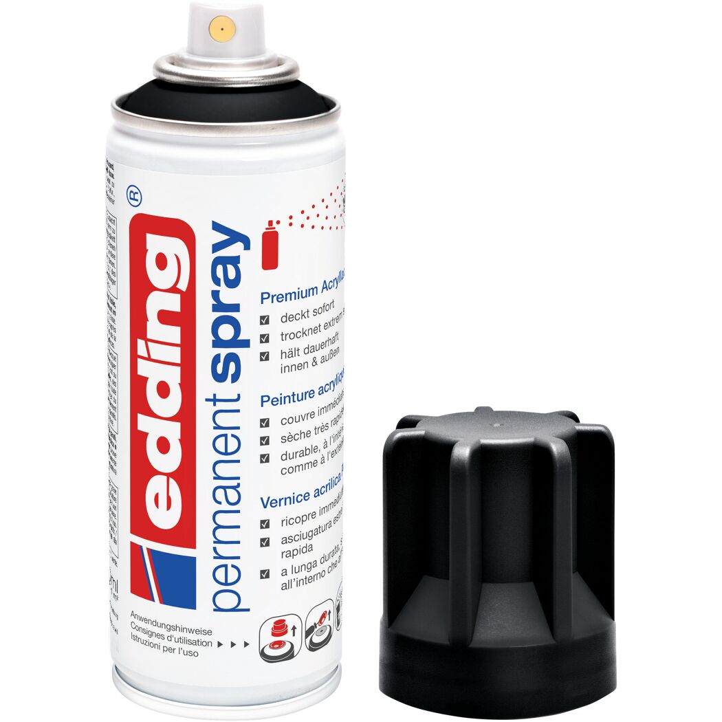 edding Permanentspray schwarz