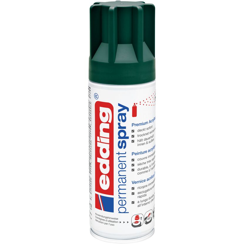 edding Permanentspray moosgrün matt