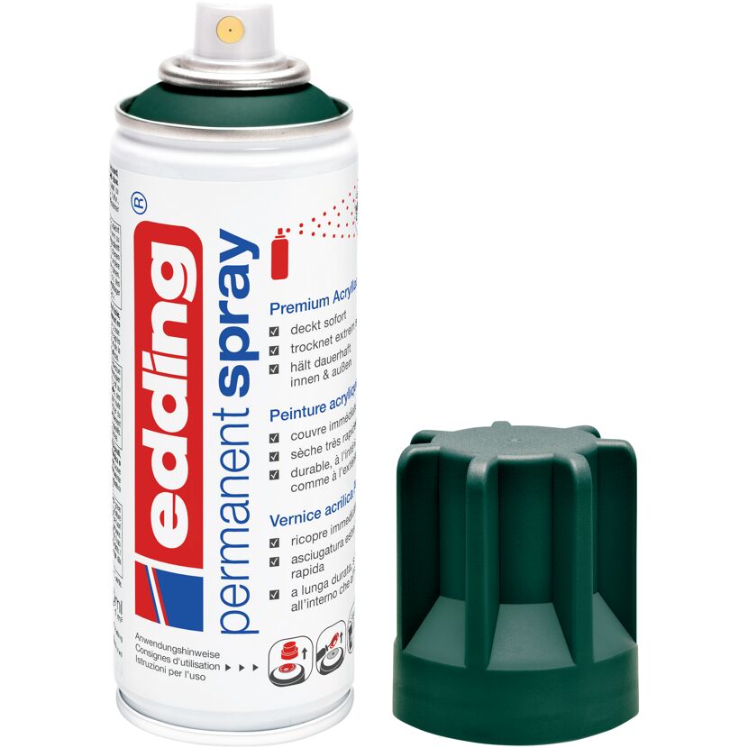 Sprühdose edding Permanentspray moosgrün