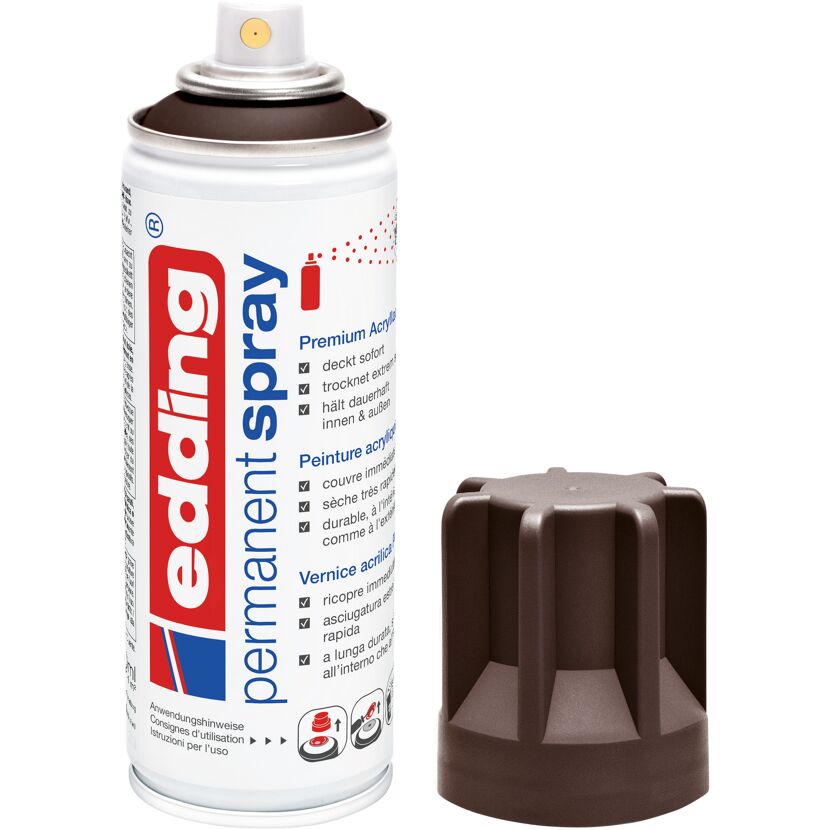 edding Permanentspray braun