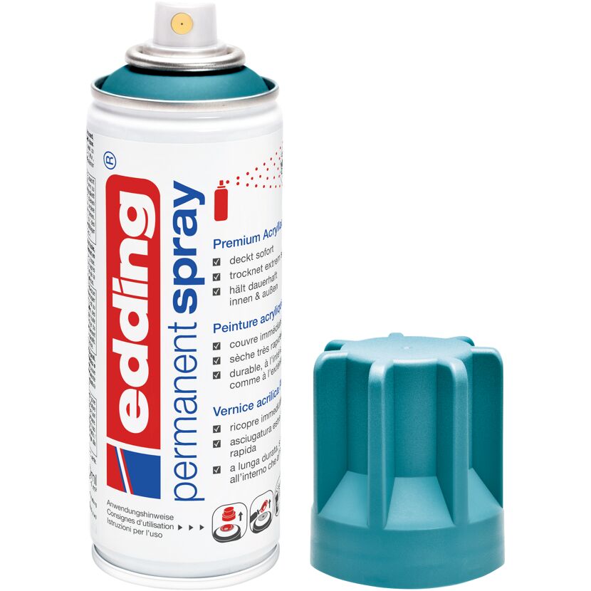 edding Permanentspray petrol matt