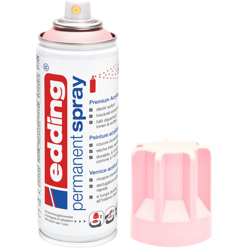 edding Permanentspray pastellrosa