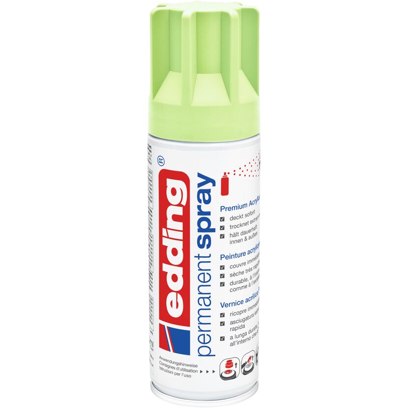 edding Permanentspray pastellgrün matt 200 ml