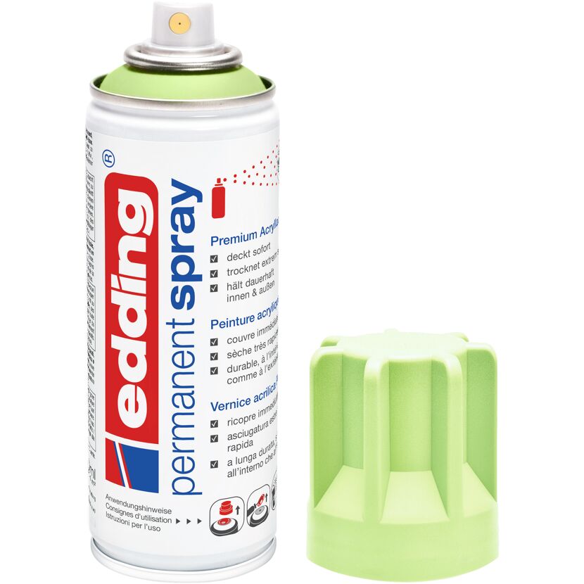 edding Permanentspray pastellgrün matt 200 ml