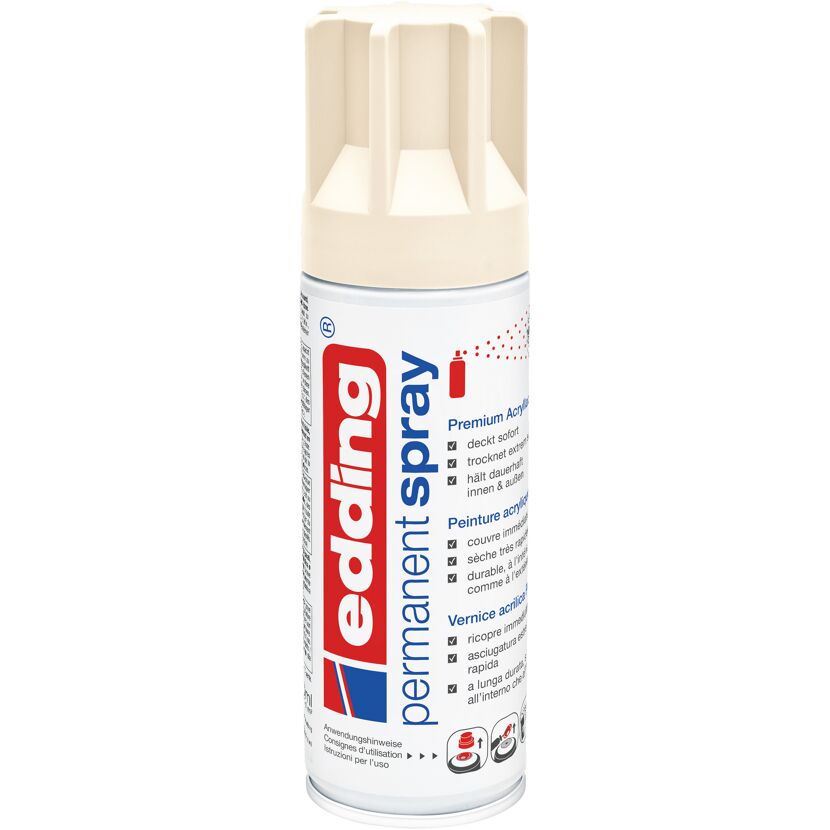 edding Permanentspray hell Elfenbein matt