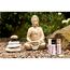 Goldene Buddha-Statue, edding Permanent Sprays