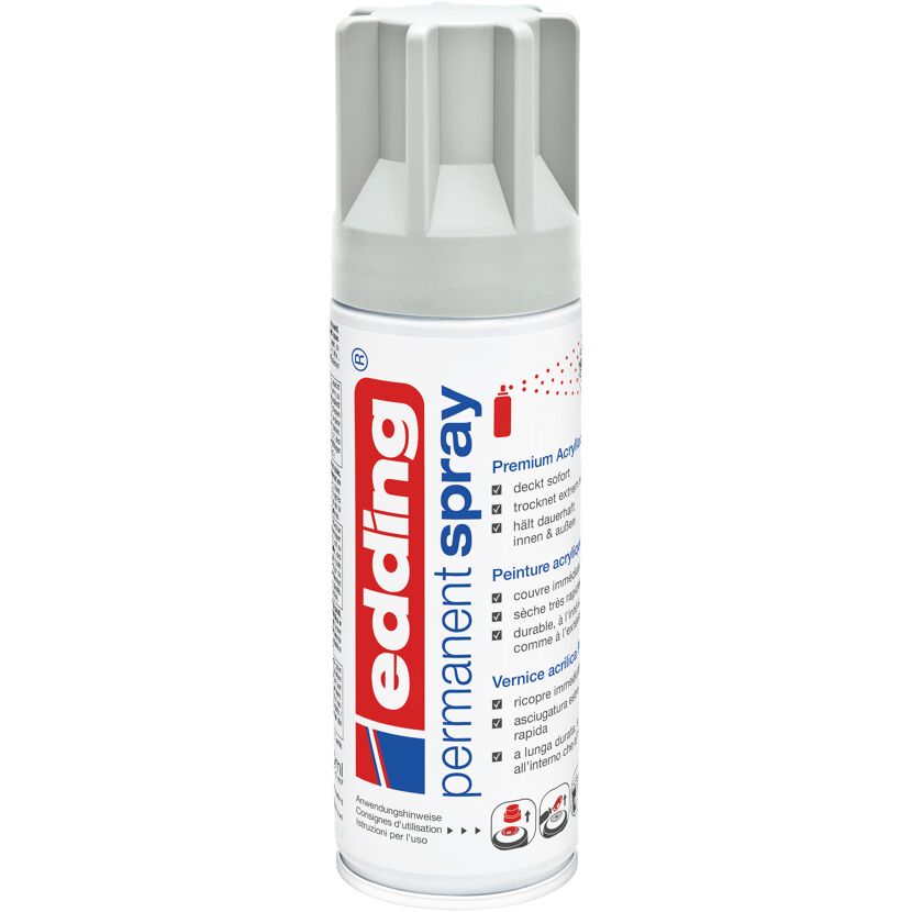edding Permanentspray lichtgrau