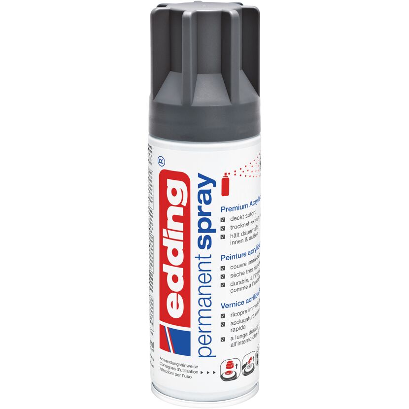 edding Permanentspray Anthrazit matt