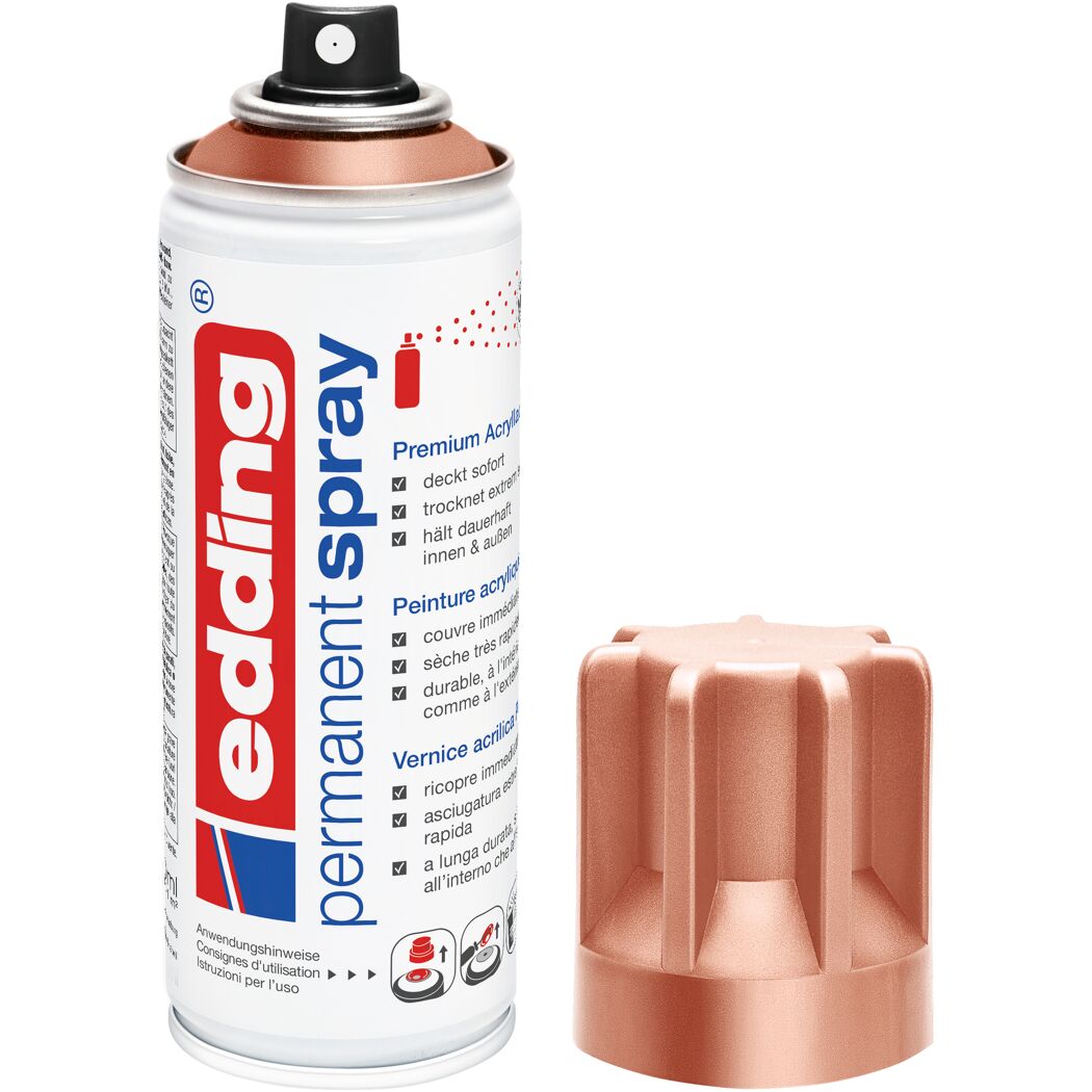 Kupferfarbener edding Permanent Spray