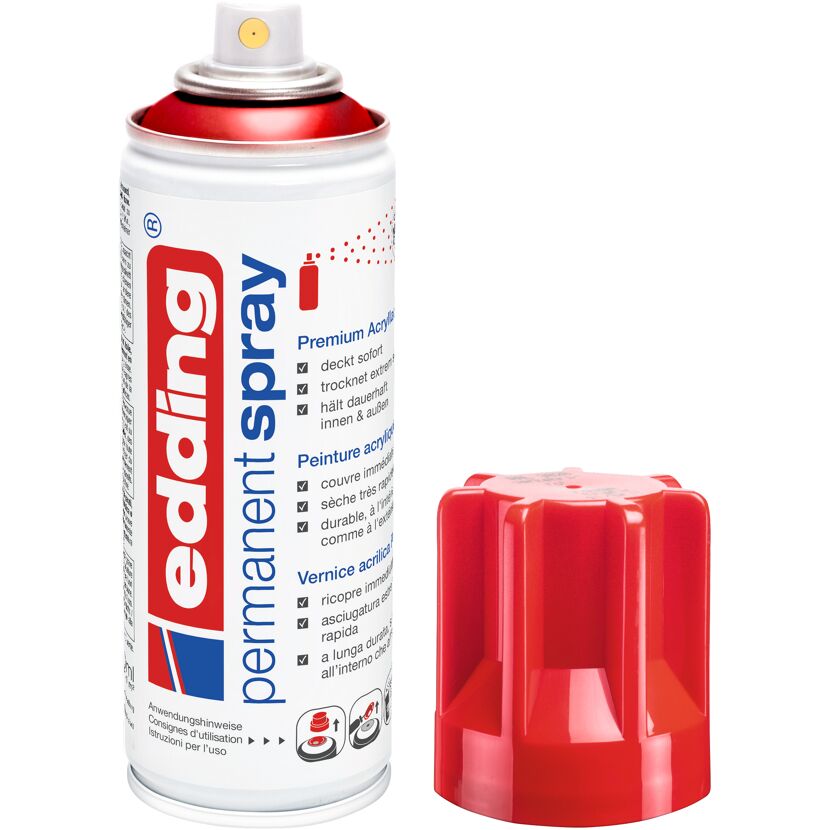 edding Permanentspray rot 200 ml