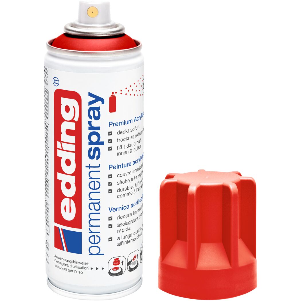 edding Permanentspray rot 200 ml