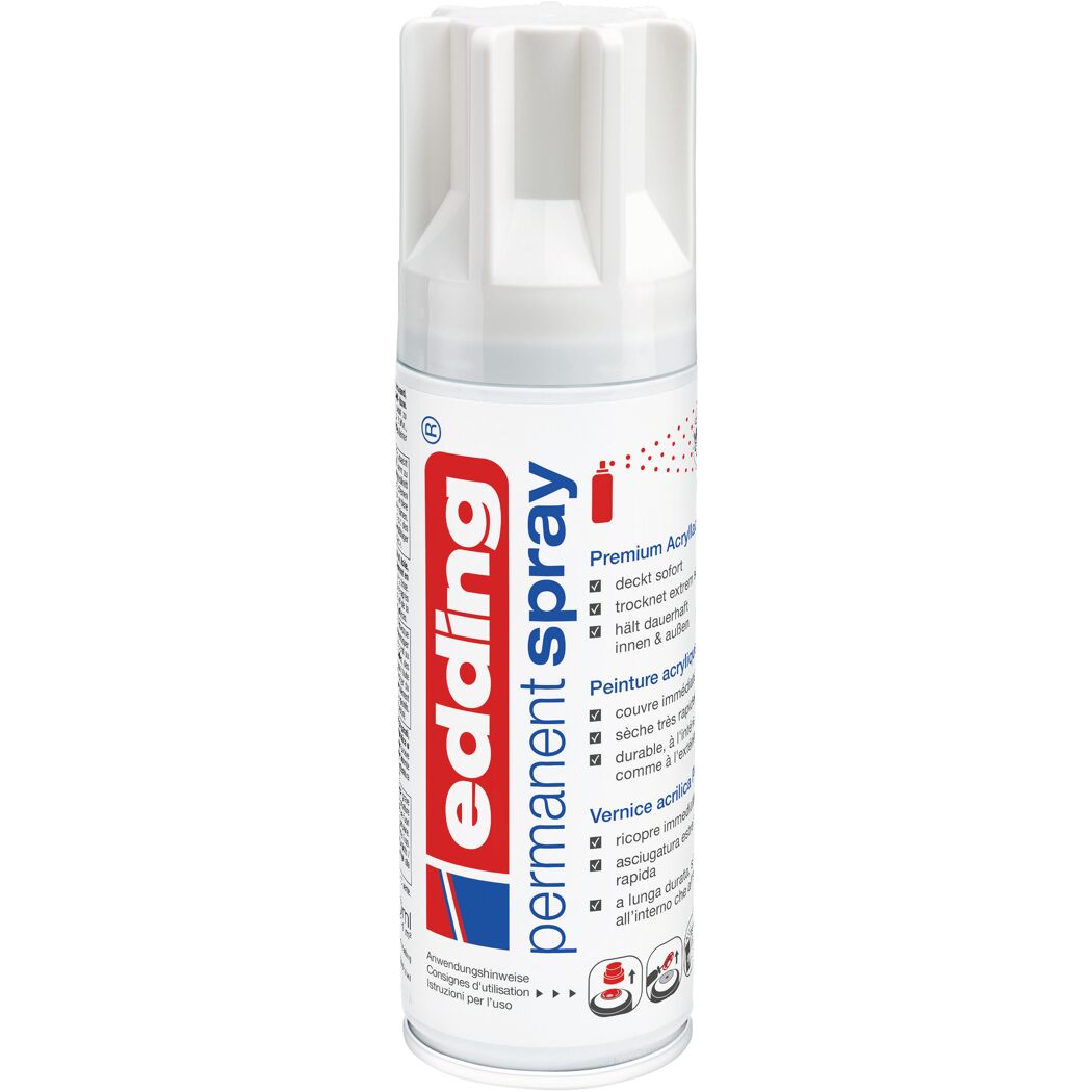 edding Permanentspray Acryllack weiß