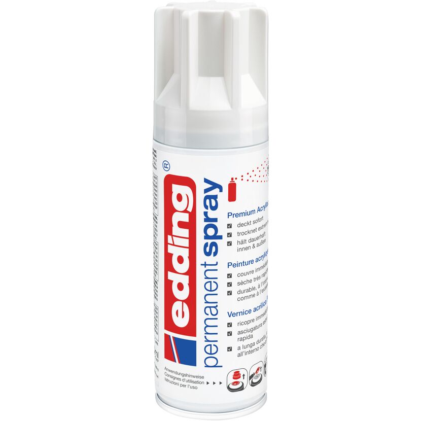 edding Permanentspray Acryllack weiß