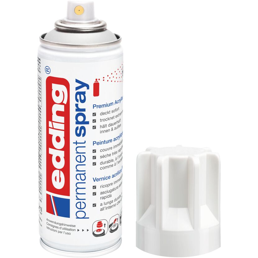 edding Permanent Spray weiß