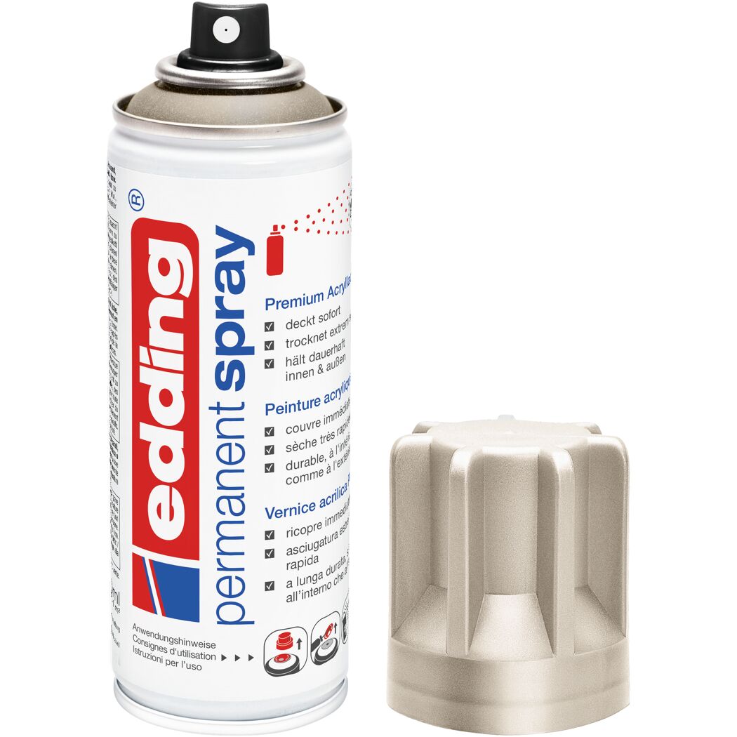 edding Permanentspray champagnergold matt