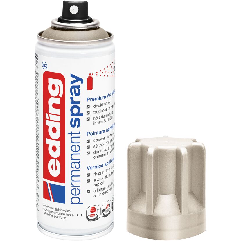 edding Permanentspray champagnergold matt