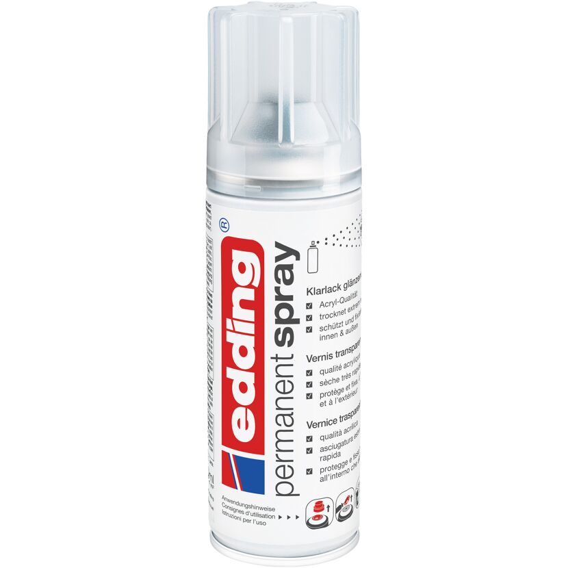 Edding Permanent Spray Klarlack glänzend