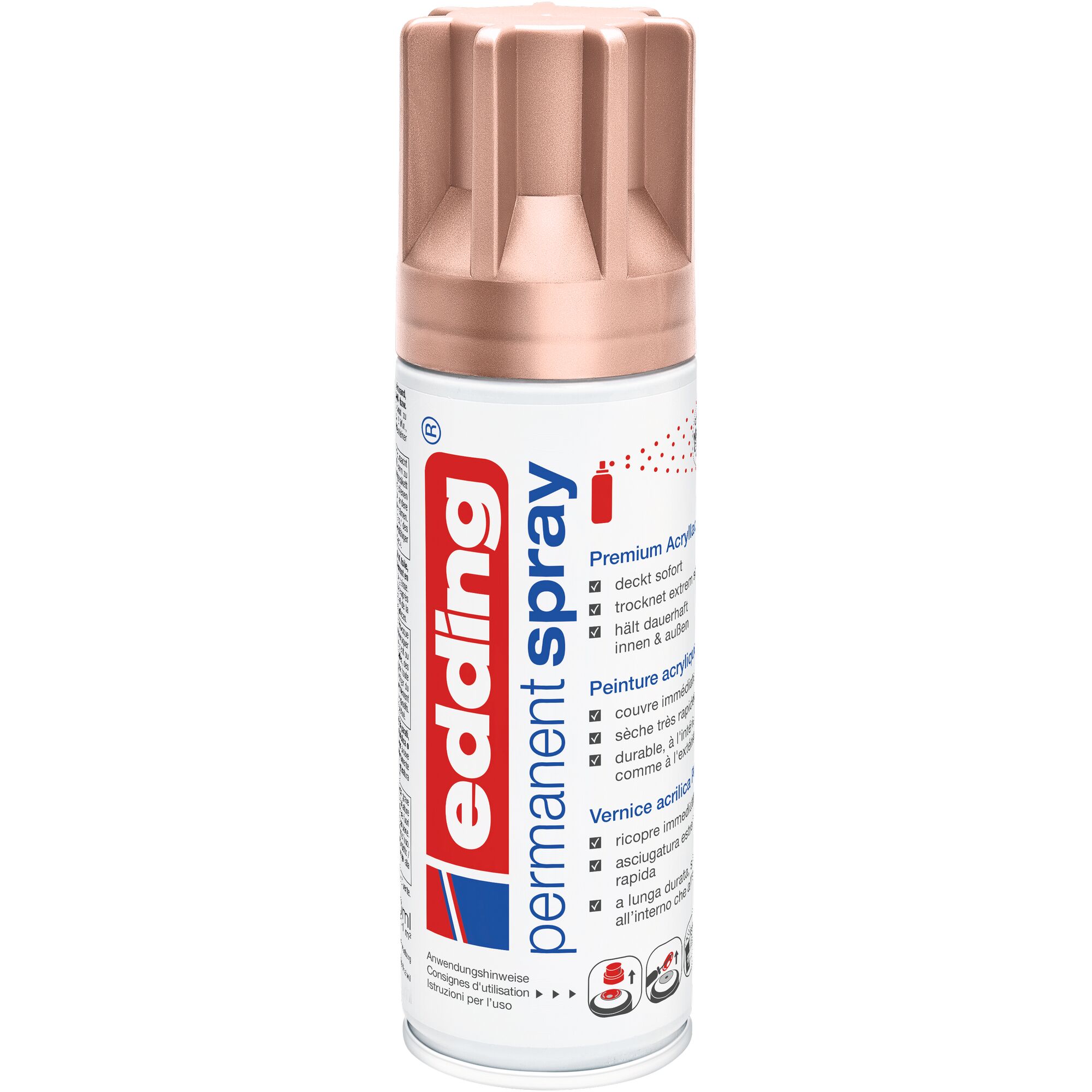 edding Permanentspray 200 ml, rosegold