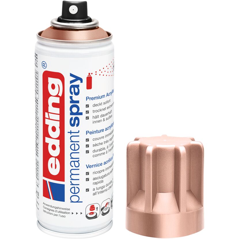edding Permanentspray rosegold
