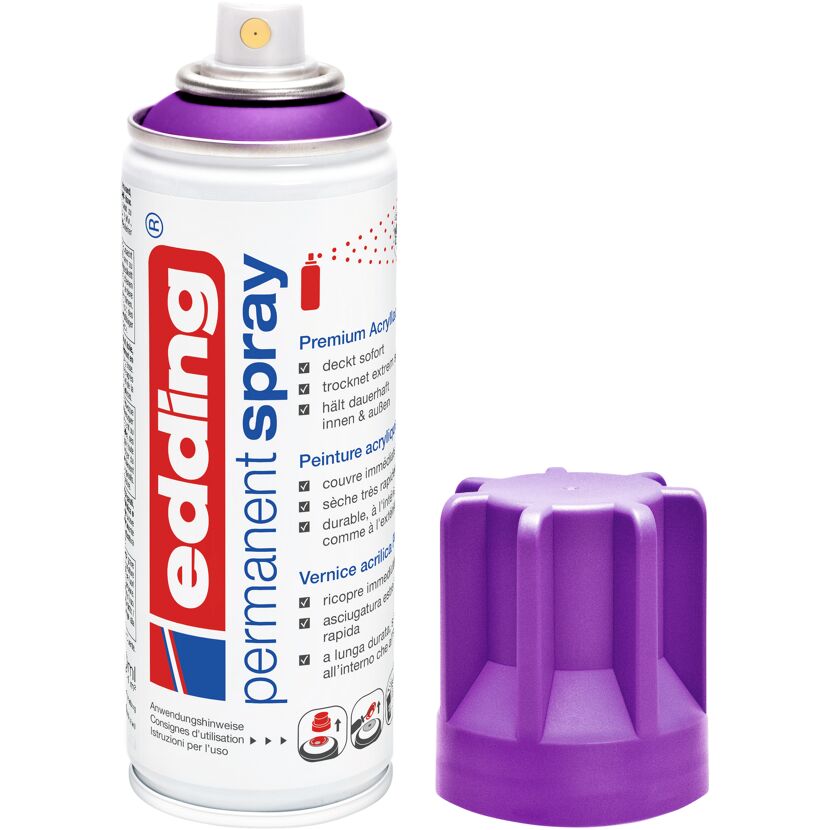 Lila edding Permanentspray
