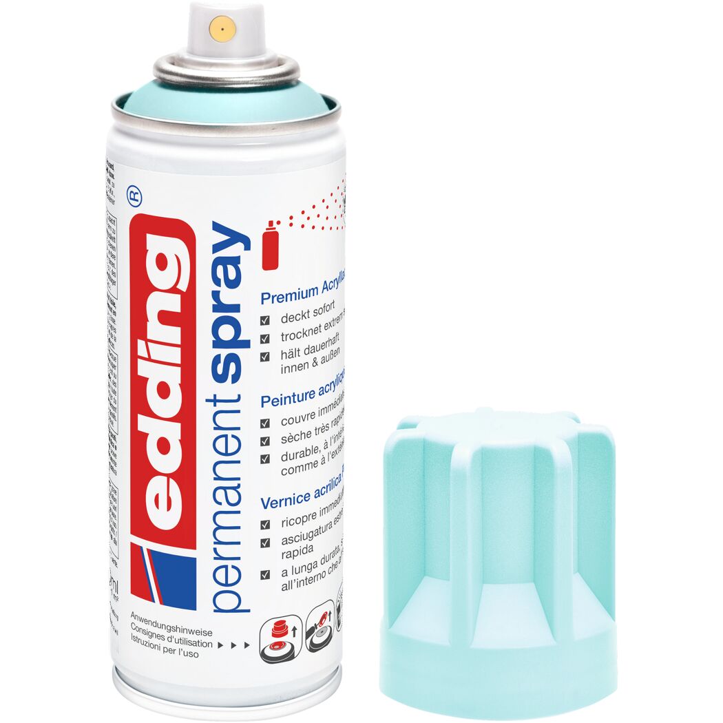 edding Permanentspray pastellblau
