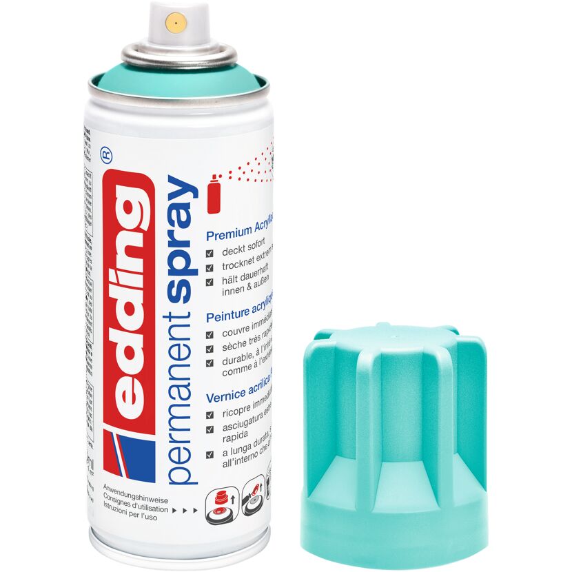 edding Permanentspray opak türkis matt 200 ml