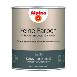 Feine Farben 'Kunst der Linie' graphitfarben matt 750 ml