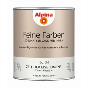 Feine Farben 'Zeit der Eisblumen' zartgrau matt 750 ml