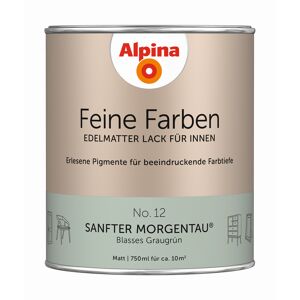 Feine Farben 'Sanfter Morgentau' graugrün matt 750 ml