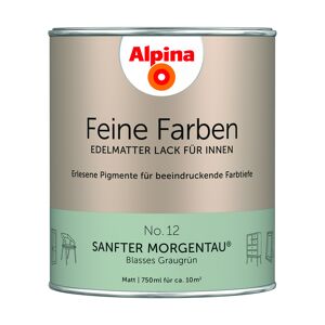Feine Farben 'Sanfter Morgentau' graugrün matt 750 ml