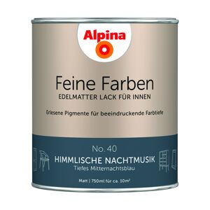 Feine Farben 'Himmlische Nachtmusik' mitternachtsblau matt 750 ml