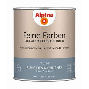 Feine Farben 'Ruhe des Nordens' graublau matt 750 ml