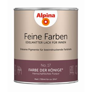Feine Farben 'Farbe der Könige' purpurrot matt 750 ml