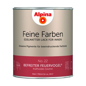 Feine Farben 'Befreiter Feuervogel' rostrot matt 750 ml