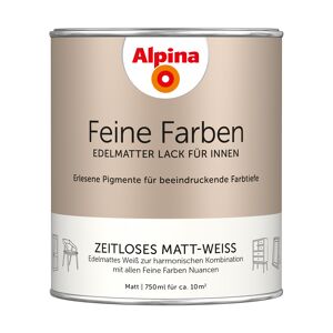 Weißlack 'Feine Farben Lacke' matt 750 ml
