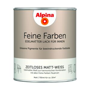 Feine Farben 'Zeitloses Matt-Weiß' matt 750 ml