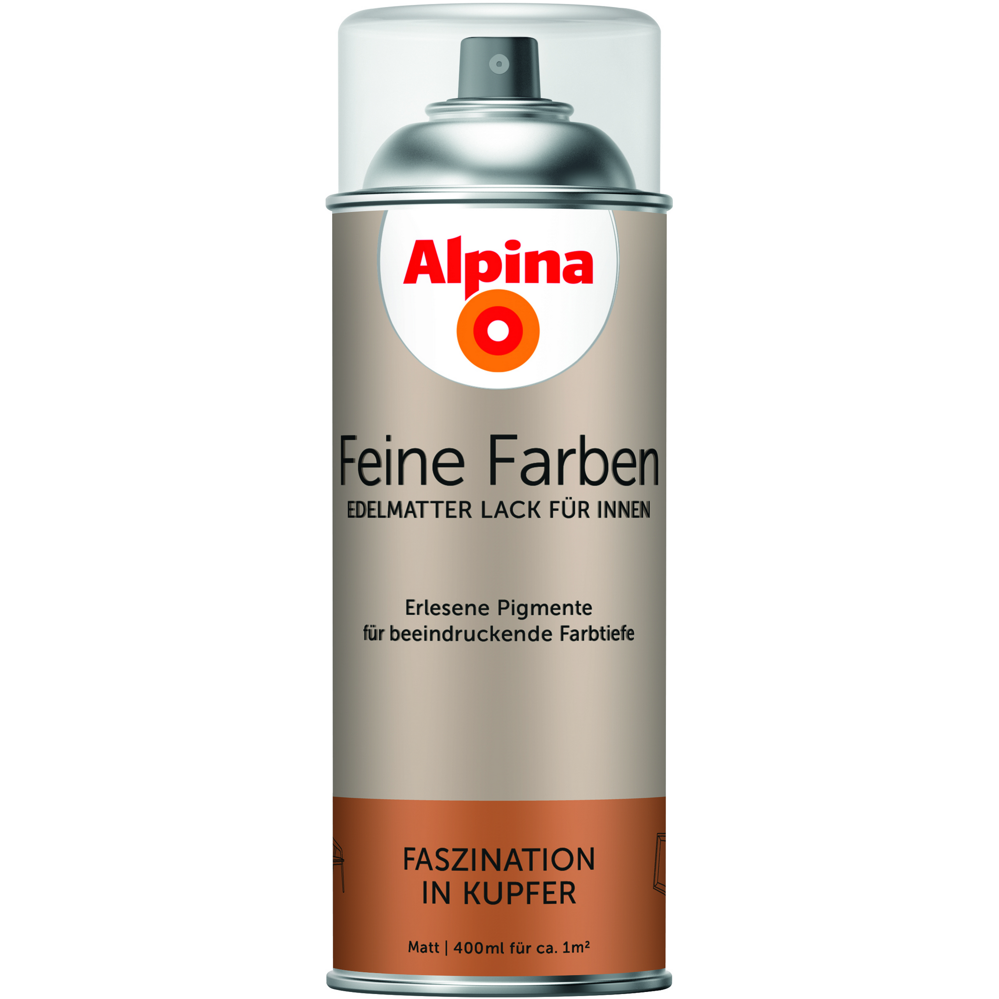 Feine Farben 'Faszination in Kupfer' kupferfarben matt 400 ml + product picture
