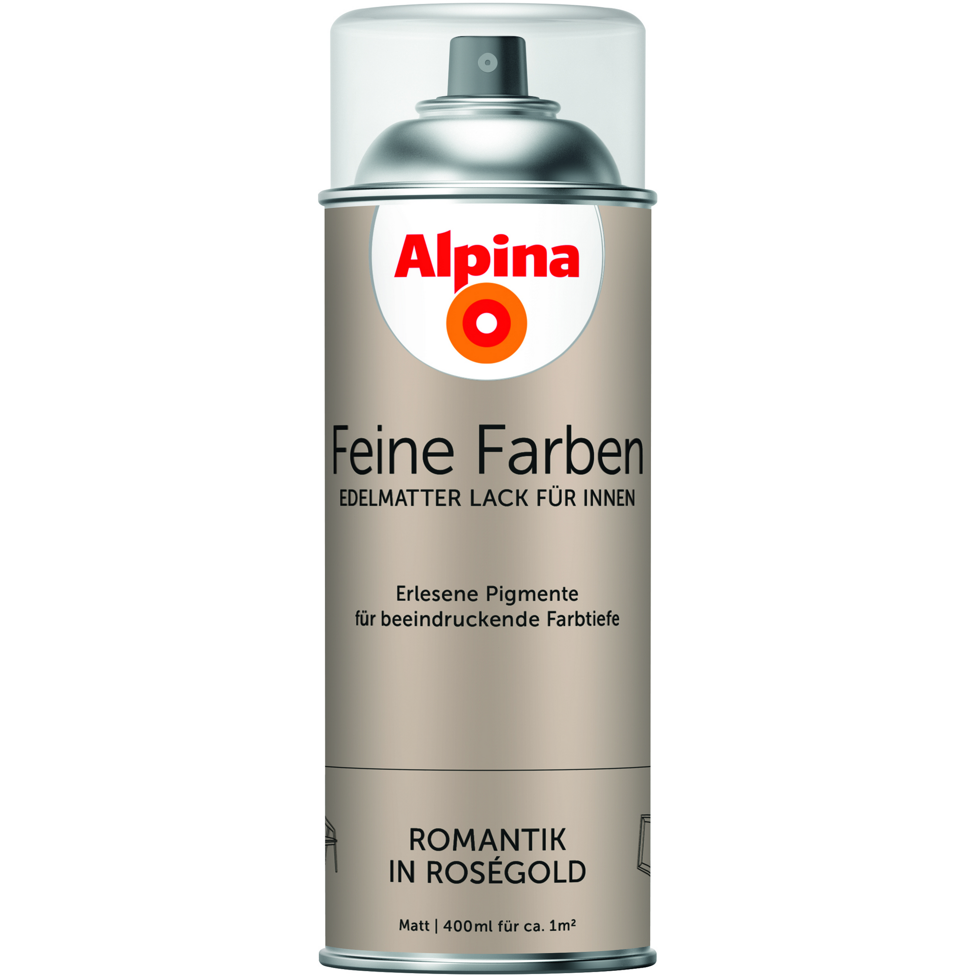 Feine Farben 'Romantik in Roségold' roségold matt 400 ml + product picture