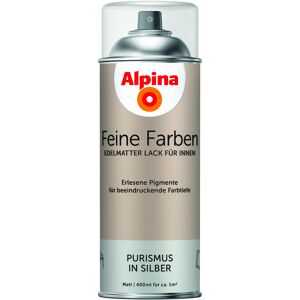 Feine Farben 'Purismus in Silber' silber matt 400 ml