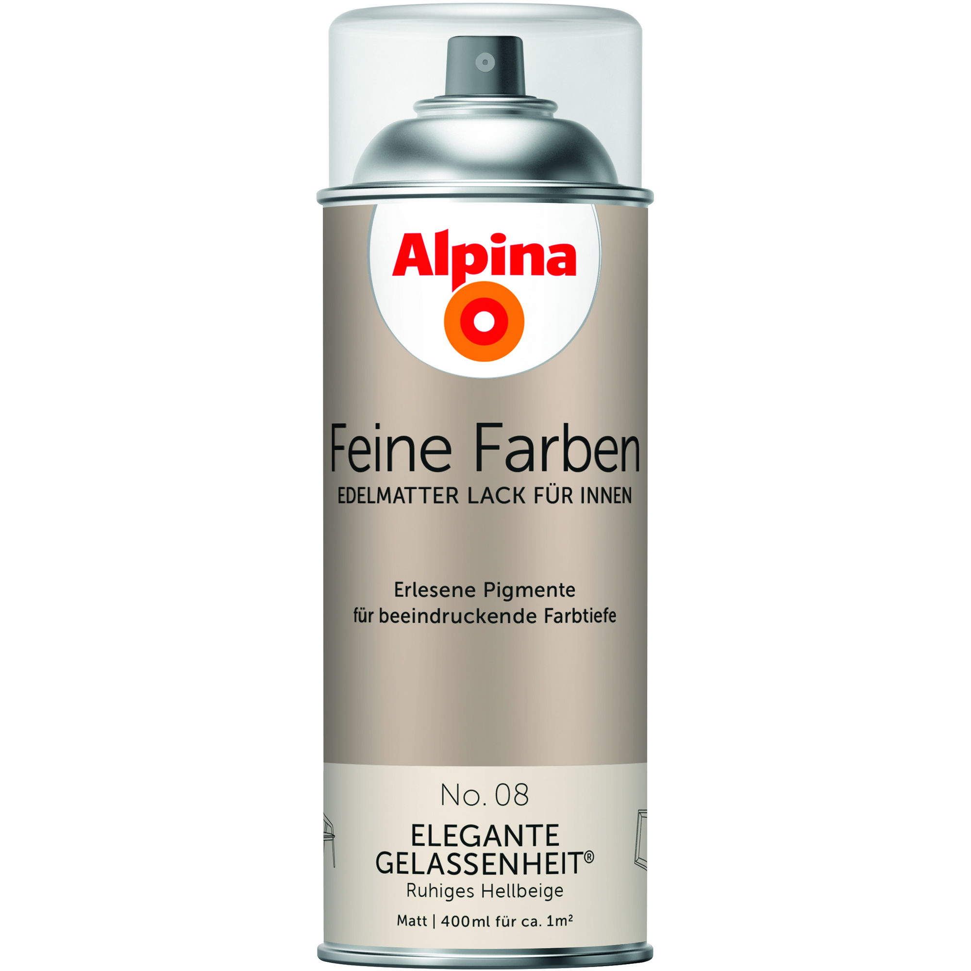Feine Farben 'Elegante Gelassenheit' hellbeige matt 400 ml + product picture